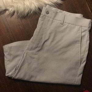 Champion / Champions Tour PGA Mens Solid Golf Shorts / Gray / 34 Waist